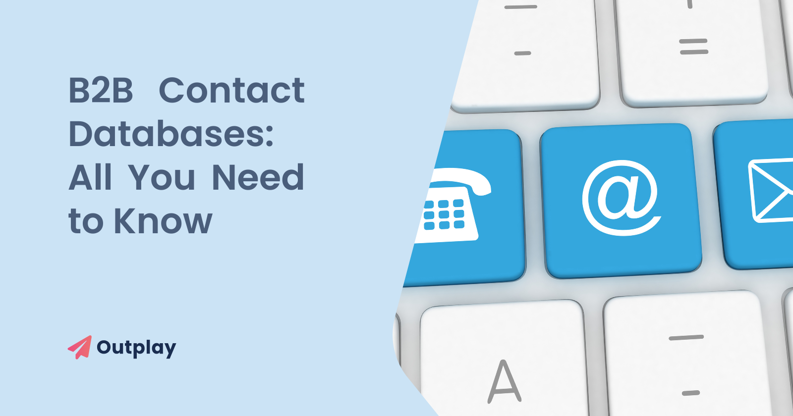 All things B2B Contact Databases