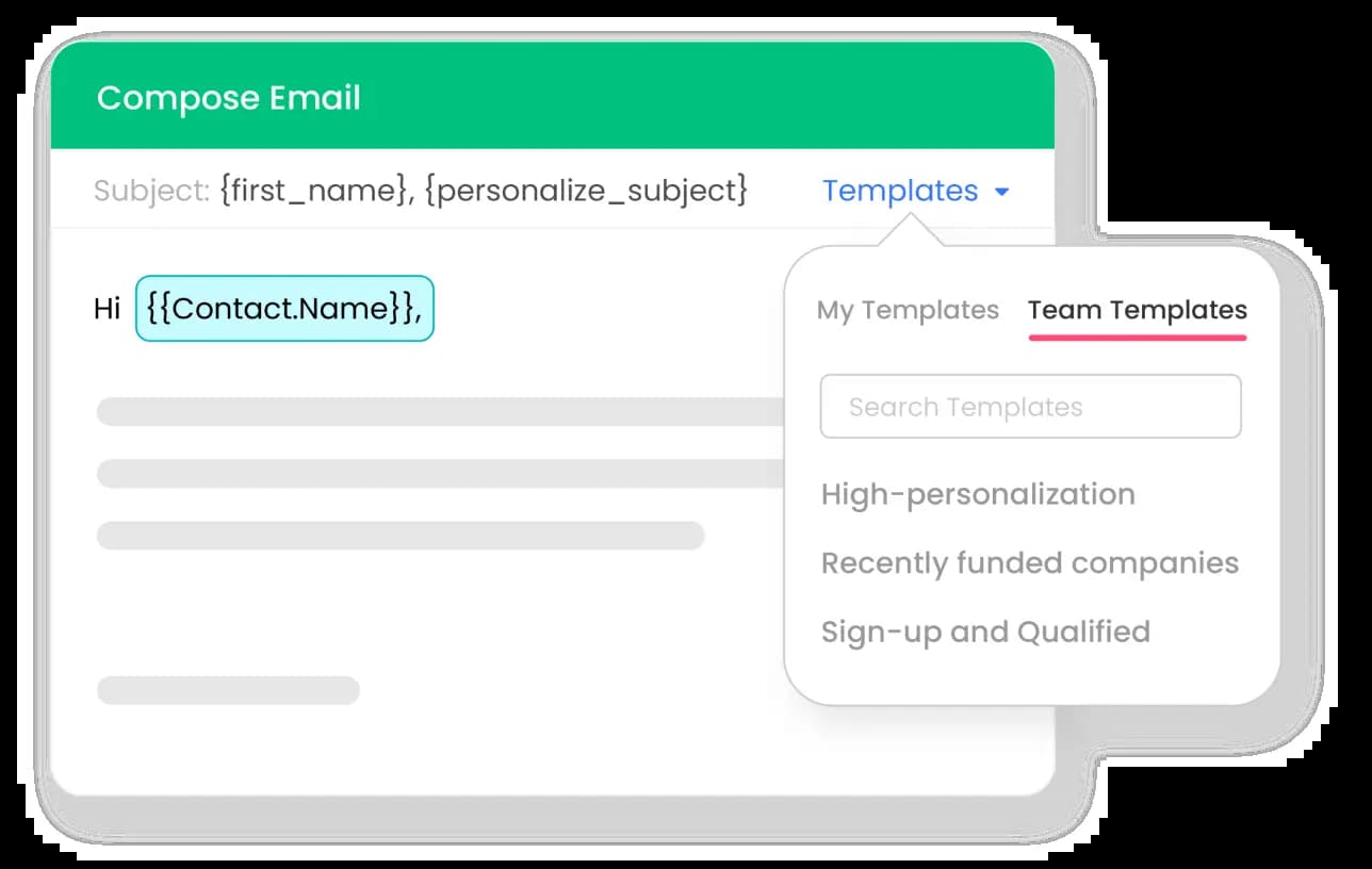 Share emails that drive sales using Outplay’s email template library
